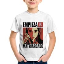 Camiseta Infantil Empieza el matriarcado - Foca na Moda