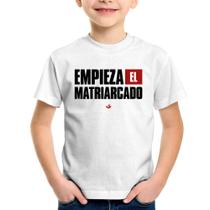 Camiseta Infantil Empieza el matriarcado! - Foca na Moda