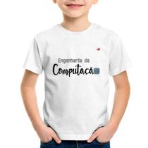 Camiseta Infantil Engenharia da Computação - Foca na Moda