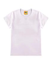 Camiseta Infantil Escolar Branco / Benetex Kids