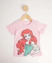 Camiseta Infantil Estampa Ariel Disney Tam 1 a 3-37059 Camiseta Infantil Estampa Ariel Disney Tam 1 a 3-37059
