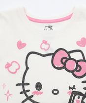 Camiseta Infantil Estampa Hello Kitty Sanrio Tam 1 a 3-11384 Camiseta Infantil Estampa Hello Kitty Sanrio Tam 1 a 3-11384