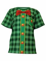 Camiseta Infantil Estampada Festa Junina Verde