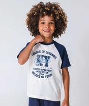 Camiseta Infantil Estampada Marisa 4 a 10 Off White-94020