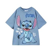 Camiseta Infantil Estampada Mickey Mouse Verão Solta Moda Manga Curta Roupas Infantis Camiseta Infantil Estampada Mickey Mouse Verão Solta Moda Manga Curta Roupas Infantis