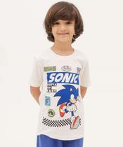 Camiseta Infantil Estampada Sonic Tam 4 a 10-33290