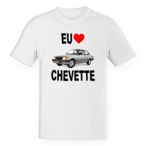 Camiseta Infantil Eu amo Chevette
