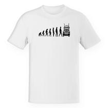 Camiseta Infantil Evolução Caminhoneiro