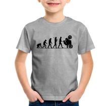 Camiseta Infantil Evolução do Grau XJ6 - Foca na Moda