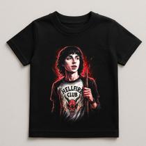 Camiseta Infantil Exclusiva Stranger Things Mike Camiseta Infantil Exclusiva Stranger Things Mike