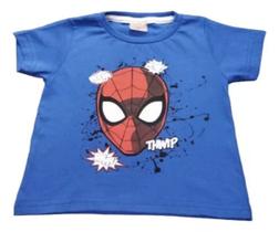 Camiseta Infantil Fantasia Super Herói Homem Aranha