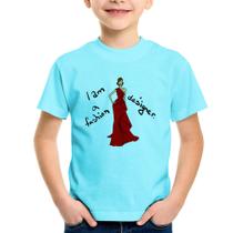 Camiseta Infantil Fashion Designer - Foca na Moda