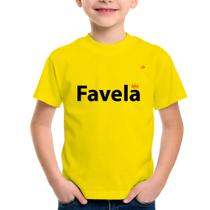 Camiseta Infantil Favela - Foca na Moda