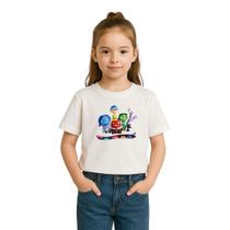 Camiseta Infantil Feminina Divertidamente Novidade Limitada