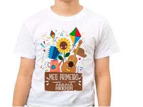 Camiseta Infantil Festa Junina São João Unissex Camiseta Infantil Festa Junina São João Unissex