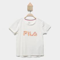 Camiseta Infantil Fila Letter Slim I Menina