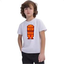 Camiseta Infantil Filtre suas palavras