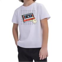Camiseta Infantil Fita K7 80 Pop Song Camiseta Infantil Fita K7 80 Pop Song