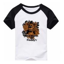 Camiseta Infantil Five Nights At Freddys Fnaf Freddy Fazbear - Culpa Do Lag