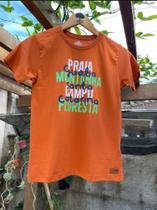 Camiseta infantil floresta brick