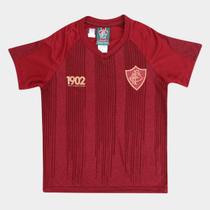 Camiseta Infantil Fluminense Braziline Unissex