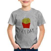 Camiseta Infantil Fry Day - Foca na Moda