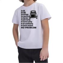 Camiseta Infantil Fusca sem problemas