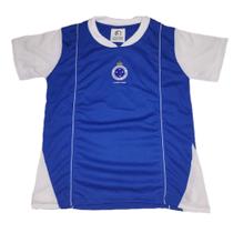Camiseta Infantil Futebol Mania - Gola Branca REF: 251H - 100% Poliéster - CRUZEIRO