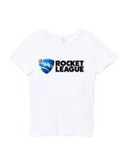 Camiseta Infantil Game Rocket League cor branca