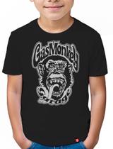 Camiseta Infantil Gas Monkey Camiseta Infantil Gas Monkey