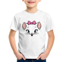 Camiseta Infantil Gatinha - Foca na Moda