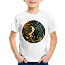 Camiseta Infantil Gêmeos Sígno - Foca na Moda