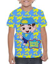 Camiseta Infantil Gi Luccas Neto Desenho Menina Menino Foca Camiseta Infantil Gi Luccas Neto Desenho Menina Menino Foca