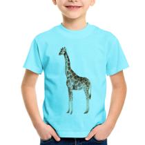 Camiseta Infantil Girafa - Foca na Moda