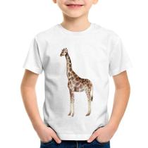 Camiseta Infantil Girafa - Foca na Moda