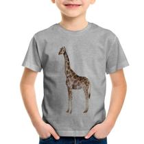 Camiseta Infantil Girafa - Foca na Moda