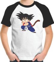 Camiseta Infantil Goku Dragon Ball