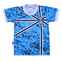 Camiseta Infantil Grêmio Azul Paixão Oficial