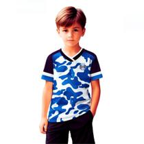 Camiseta Infantil Grêmio Camuflada Oficial