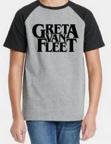 Camiseta Infantil Greta Van Fleet Camiseta Infantil Greta Van Fleet