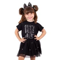Camiseta Infantil Guitarra Desconstruction Preta Camiseta Infantil Guitarra Desconstruction Preta
