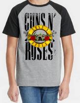Camiseta Infantil Guns N Roses - Alternativo Basico