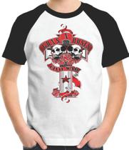 Camiseta Infantil Guns Roses Modelo 2 - Casa Mágica