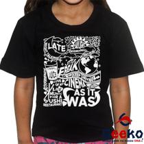Camiseta Infantil Harry Styles 100% Algodão Pop Geeko 01 Camiseta Infantil Harry Styles 100% Algodão Pop Geeko 01