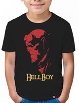 Camiseta Infantil HellBoy Camiseta Infantil HellBoy