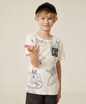 Camiseta Infantil Homem Aranha Marvel Tam 4 a 10-04814