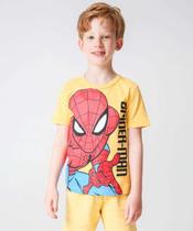 Camiseta Infantil Homem Aranha Marvel Tam 4 a 10-42089