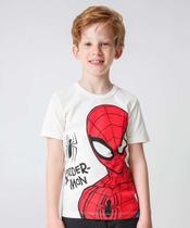 Camiseta Infantil Homem Aranha Marvel Tam 4 a 10-48018