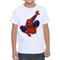 Camiseta Infantil Homem Aranha Modelo 3