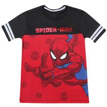 Camiseta Infantil Homem Aranha Vermelho - Marvel